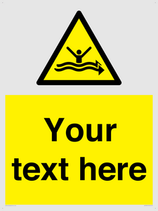 Custom Warning strong currents